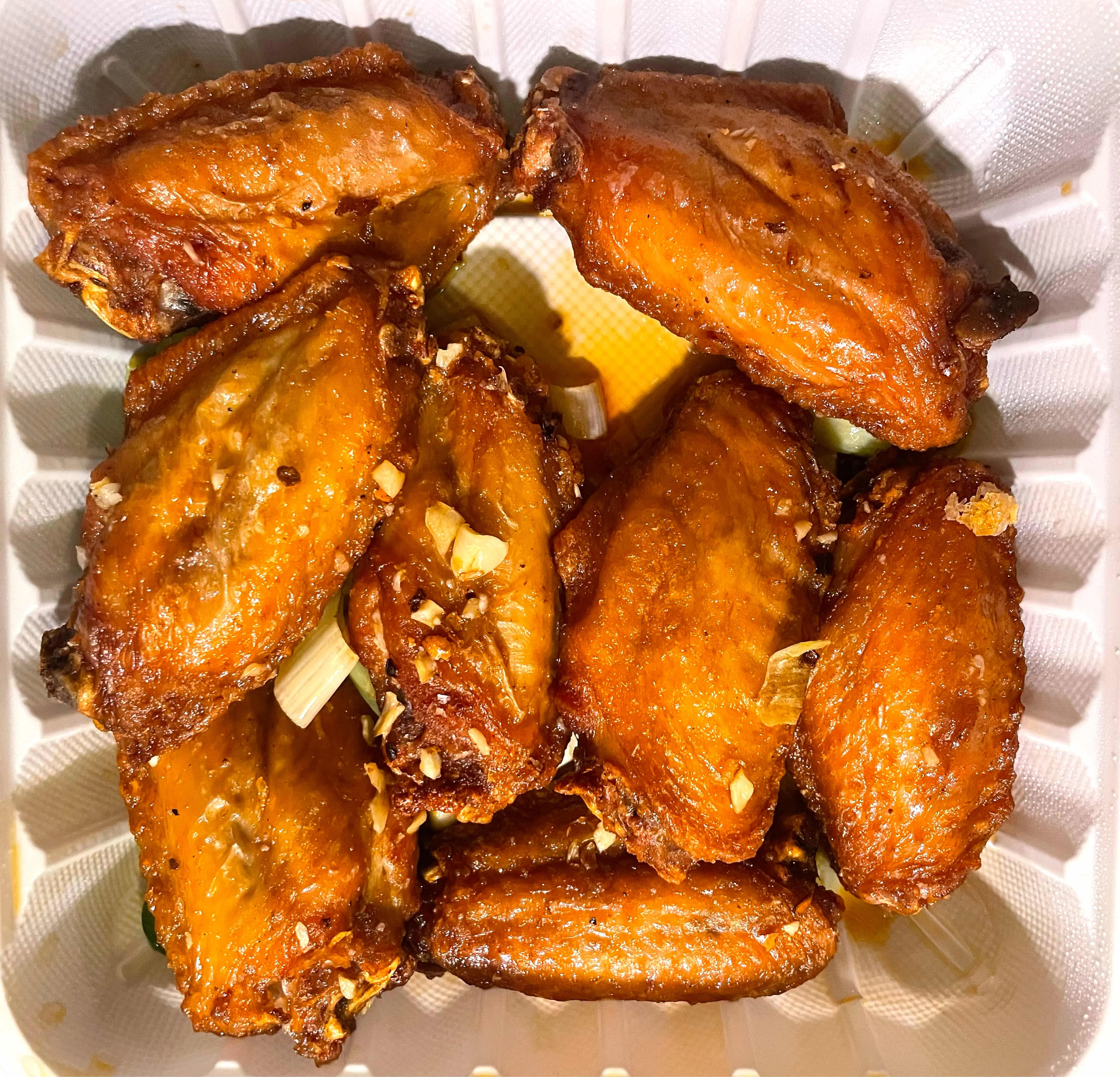 Deep-Fried Chicken Wings
